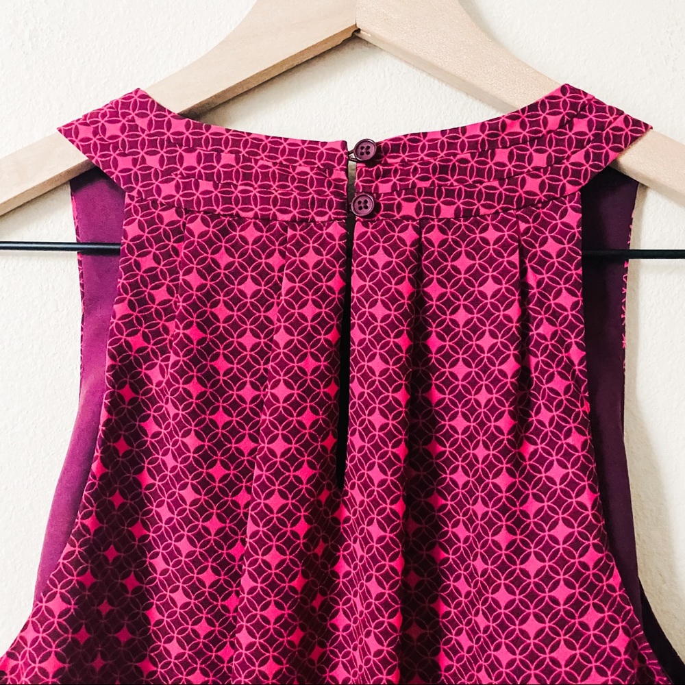 Banana Republic | patterned blouse
